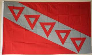 The Offiical 3x5 Tau Kappa Epsilon Flag  