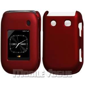 Hard Cover Skin Case for Blackberry Style 9670 Sprint Red  