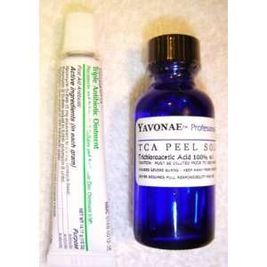 Yavonae TATTOO FADE / REMOVAL 100% TCA 1 fl oz 30ml PLUS Antibacterial 