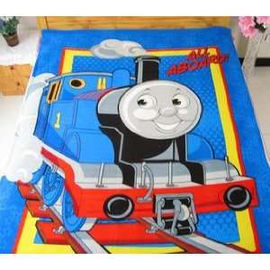 Thomas the Tank Engine Regular Size Car Bed Fleece Baby Blanket Throw 