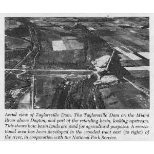  Taylorsville Dam,retarding basin,Miami River,OH,1951
