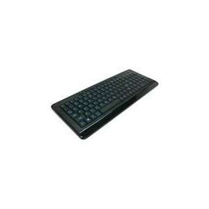  AVS Gear W9868BL Black Wired Keyboard with Blue LED Light 