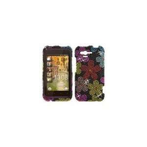   RED HOT Pink Green Blue Daisy Flower Design: Cell Phones & Accessories