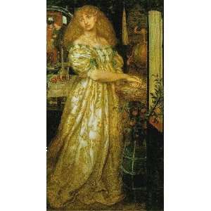  Gabriel Rossetti   24 x 44 inches   Lucrezia Borgia