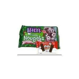 Brachs Christmas Nougats   Peppermint Grocery & Gourmet Food