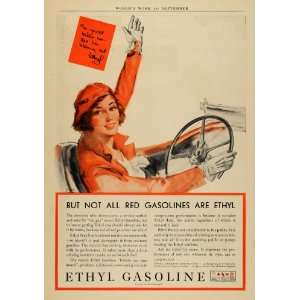  1929 Ad Ethyl Gasoline Corp. NY Petroleum Products Crude 