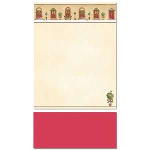  200 Holiday Entrance Letterhead Sheets and 200 Red 