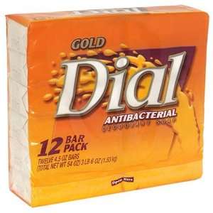  Dial Gold 4.5 Ounces Bar Soap   12 bar Beauty