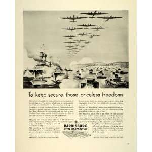   Defense Aerial Bombs Tanks   Original Print Ad
