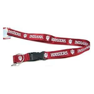  Indiana Hoosiers IU NCAA Breakaway Lanyard With Key Ring 