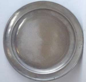 Nice 10 1/2 American Pewter Platter, Boardman & Co. NY  