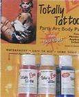 Totally Tattoo Party Art Airbrush Body Paints Set   BBB  