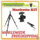 Manfrotto Bogen 190XPROB Tripod 498RC2 & 102 Strap Kit