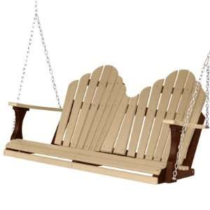  Cozi Back Double Porch Swing   18 colors available: Patio 