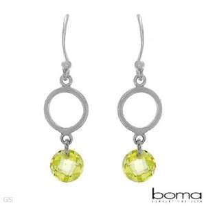 90 BOMA Earrings New Beautifully Crafted in 2.5ctw CZ and 925 