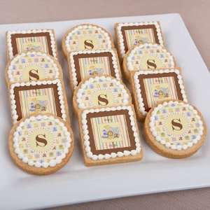  Zoo Crew   Personalized Baby Shower Cookies: Toys & Games