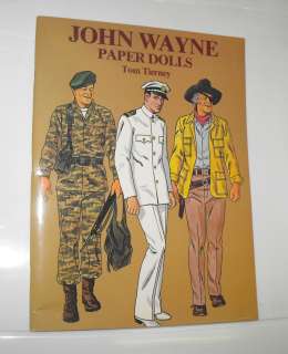 JOHN WAYNE PAPER DOLLS BOOK  