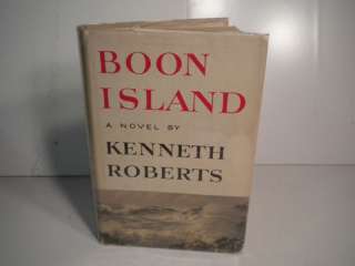 Boon Island by Kenneth Roberts, SIGNED 1st edition  
