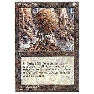    Magic the Gathering   Wooden Sphere   Fourth Edition Toys & Games