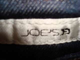 Joes Jeans Perry Sz 10 Girls Logo Dark Denim Stretch  