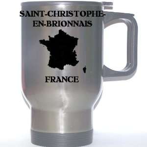   SAINT CHRISTOPHE EN BRIONNAIS Stainless Steel Mug 