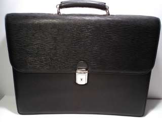 BOSCA 802 86 BLACK ENVELOPE BRIEFCASE  