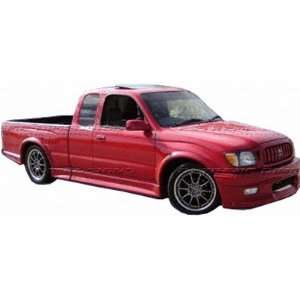Side Skirts: 2001 2005 Toyota Tacoma Extended Cab; TD3000 Side Skirts 