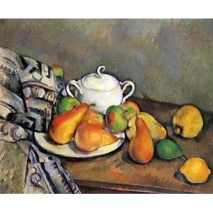     Pears and Tablecloth Paul Cezanne Hand Pain