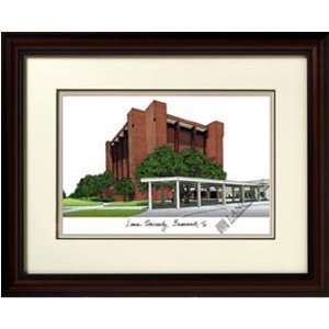  McMurray University Alma Mater Framed Lithograph Sports 