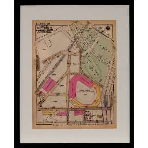  Vintage Reproduction Bronx Map