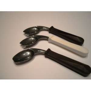   Easy Hold Utensils   Offset Spoon, Right Hand: Health & Personal Care
