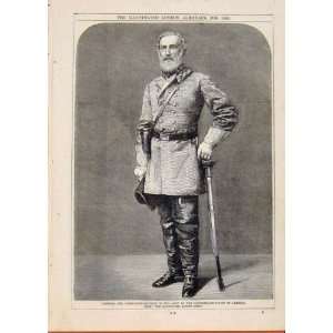    London Almanack General Lee Commander In Chief 1865