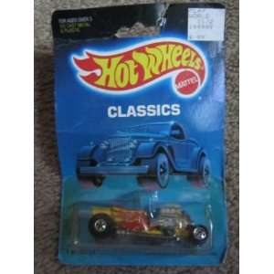  1988 Hot Wheels Classics T Bucket Yellow with Flames 
