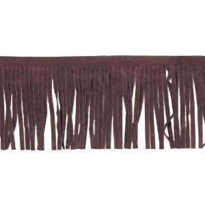  Expo Polysuede 4 Fringe Brown By The Yard Arts, Crafts 