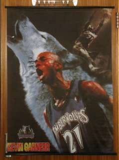 Brand New NBA Kevin Garnett Fabric Wall Scroll Poster  