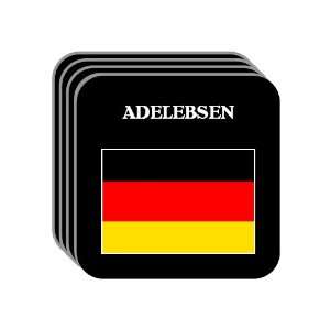  Germany   ADELEBSEN Set of 4 Mini Mousepad Coasters 