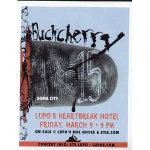  Buckcherry Concert Flyer Providence Lupos: Home & Kitchen