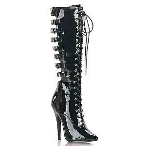    DOMINA 20485Lace Up Knee BT W/Multi Buckles 