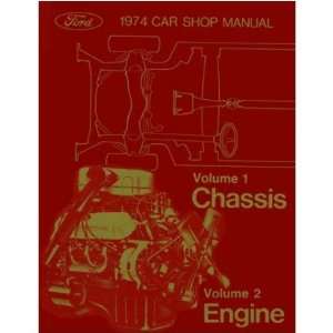   : 1974 MERCURY CAPRI COMET COUGAR etc Service Manual Book: Automotive