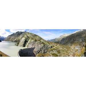  Panoramic Wall Decals   Grimselpass Switzerl, (4 foot wide 