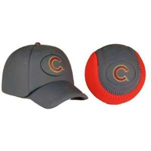 Chicago Cubs 2pk Ball Cap Buildable Decorative Erasers  