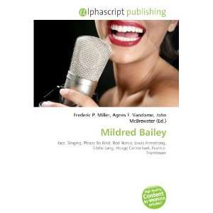  Mildred Bailey (9786133947795) Books