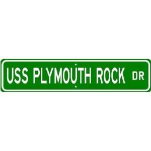  USS PLYMOUTH ROCK LSD 29 Street Sign   Navy Sports 