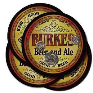  Burkes Beer and Ale Coaster Set: Kitchen & Dining