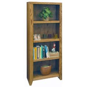 City Loft Bookcase Pier in Golden Oak Legends CL3203.GDO