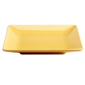 Elite Global Solutions Yellow Square Plate:  Industrial 