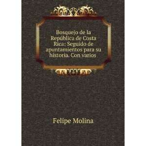    Bosquejo de la RepÃºblica de Costa Rica Felipe Molina Books