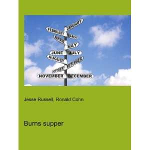  Burns supper Ronald Cohn Jesse Russell Books