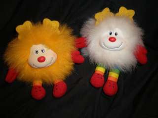 VNTG 1983 Rainbow Brite Lot 2 Doll SPRITE Plush TWINK & SPARK  