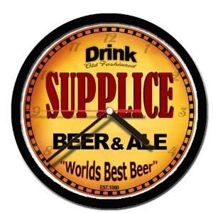  SUPPLICE beer and ale cerveza wall clock: Everything Else